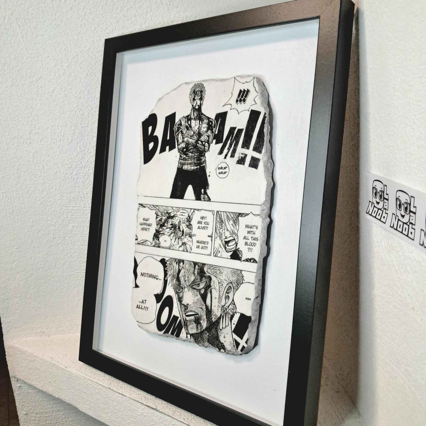 One Piece Wall Art – Zoro “Nothing Happened” Scene