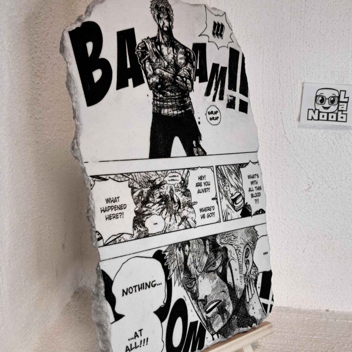 One Piece Wall Art – Zoro “Nothing Happened” Scene