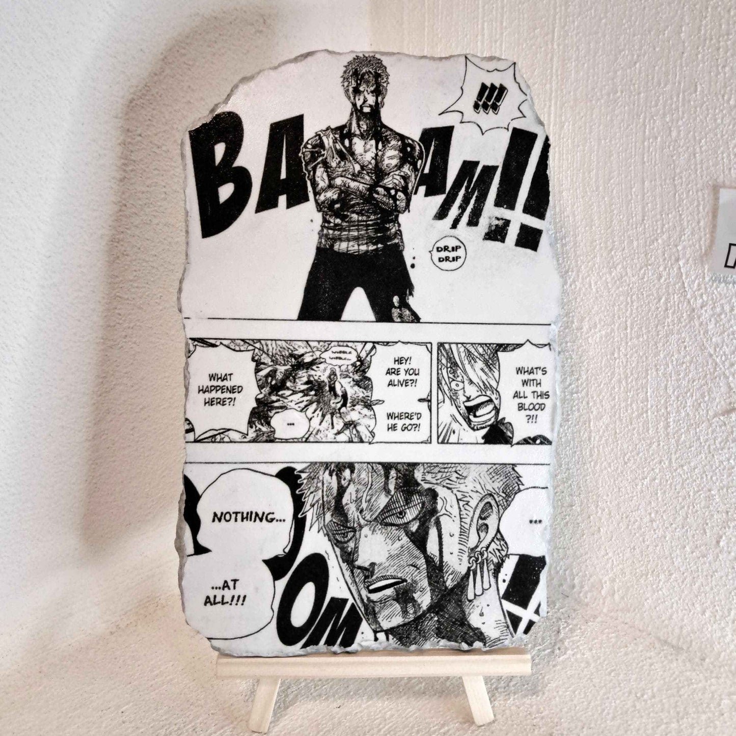 One Piece Wall Art – Zoro “Nothing Happened” Scene
