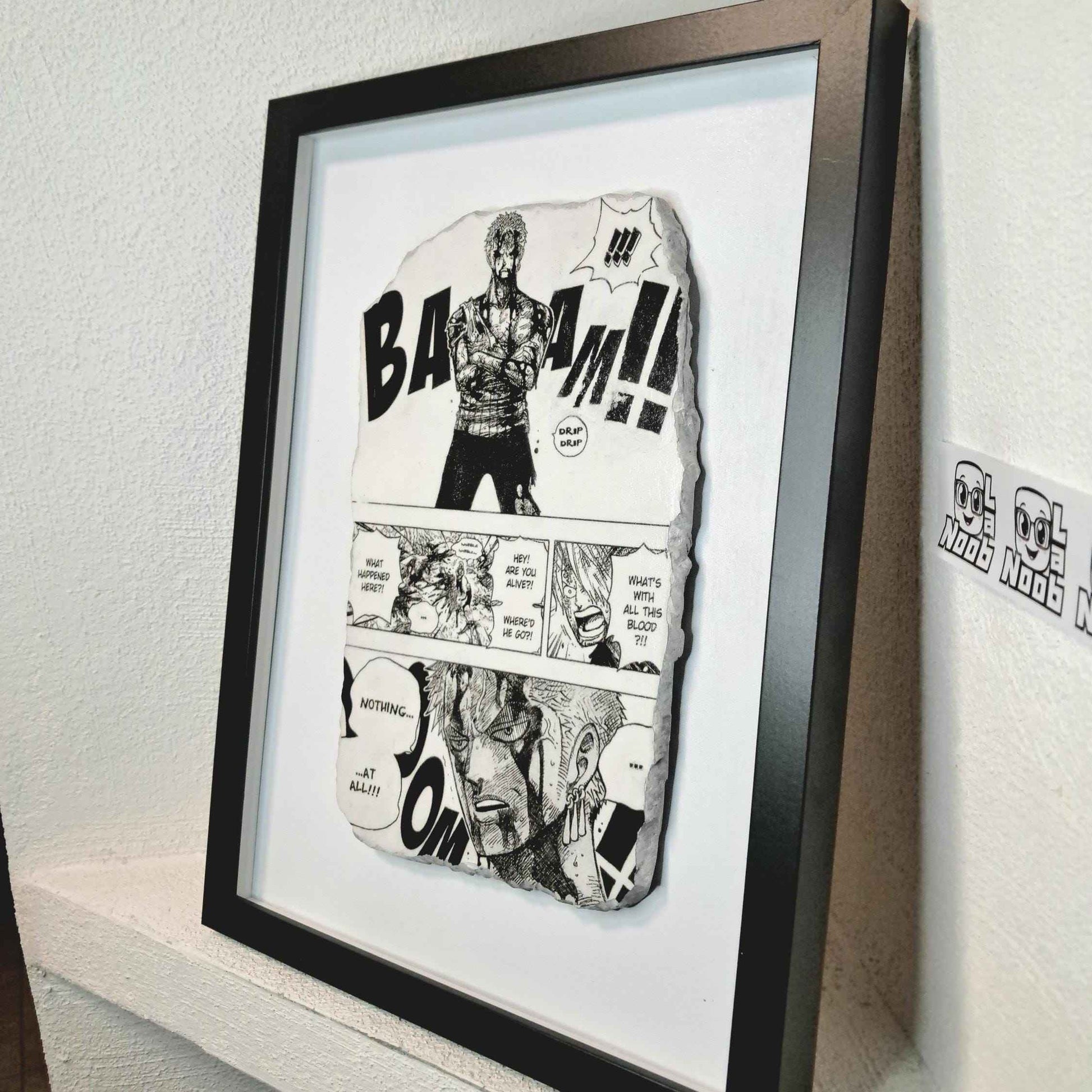 One Piece Wall Art – Zoro “Nothing Happened” Scene