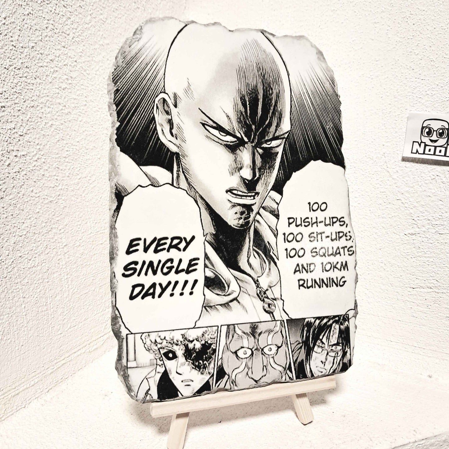 Onepunchman Wallart - Saitama's Secret