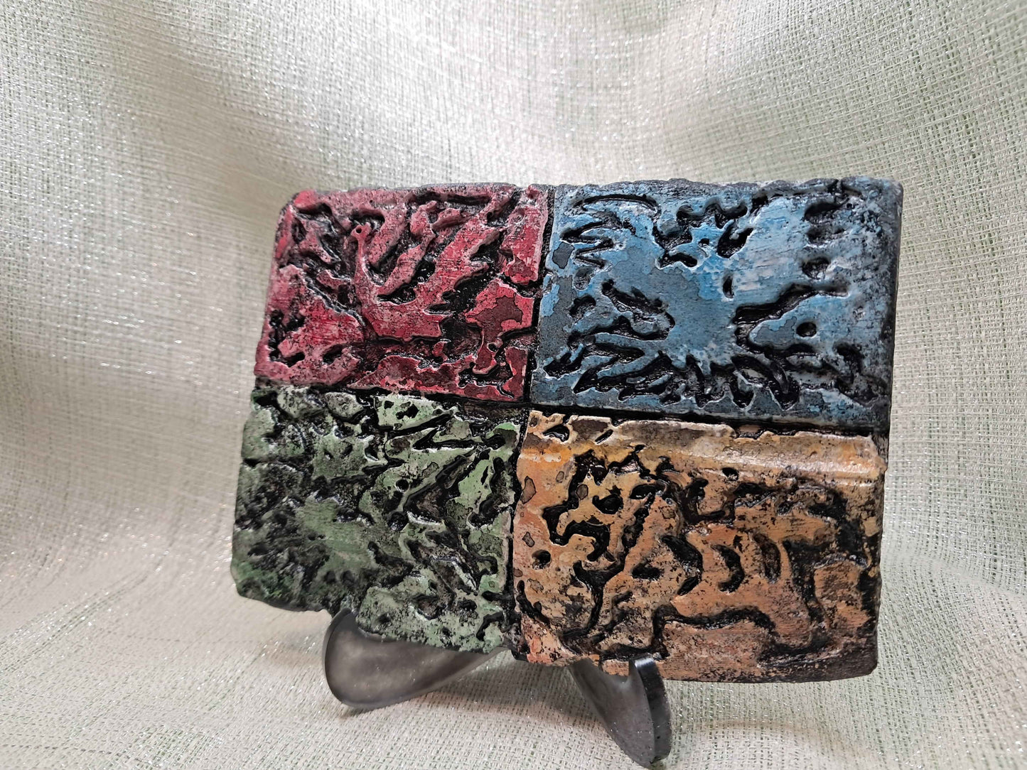 Ancient Pokemon Tablet – Pokemon Fan Art – Legendary Pokemon – Pokemon Custom Wall Art – Pokemon Home Decor for Collectors