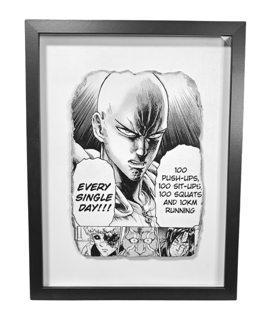 Onepunchman Wallart - Saitama's Secret