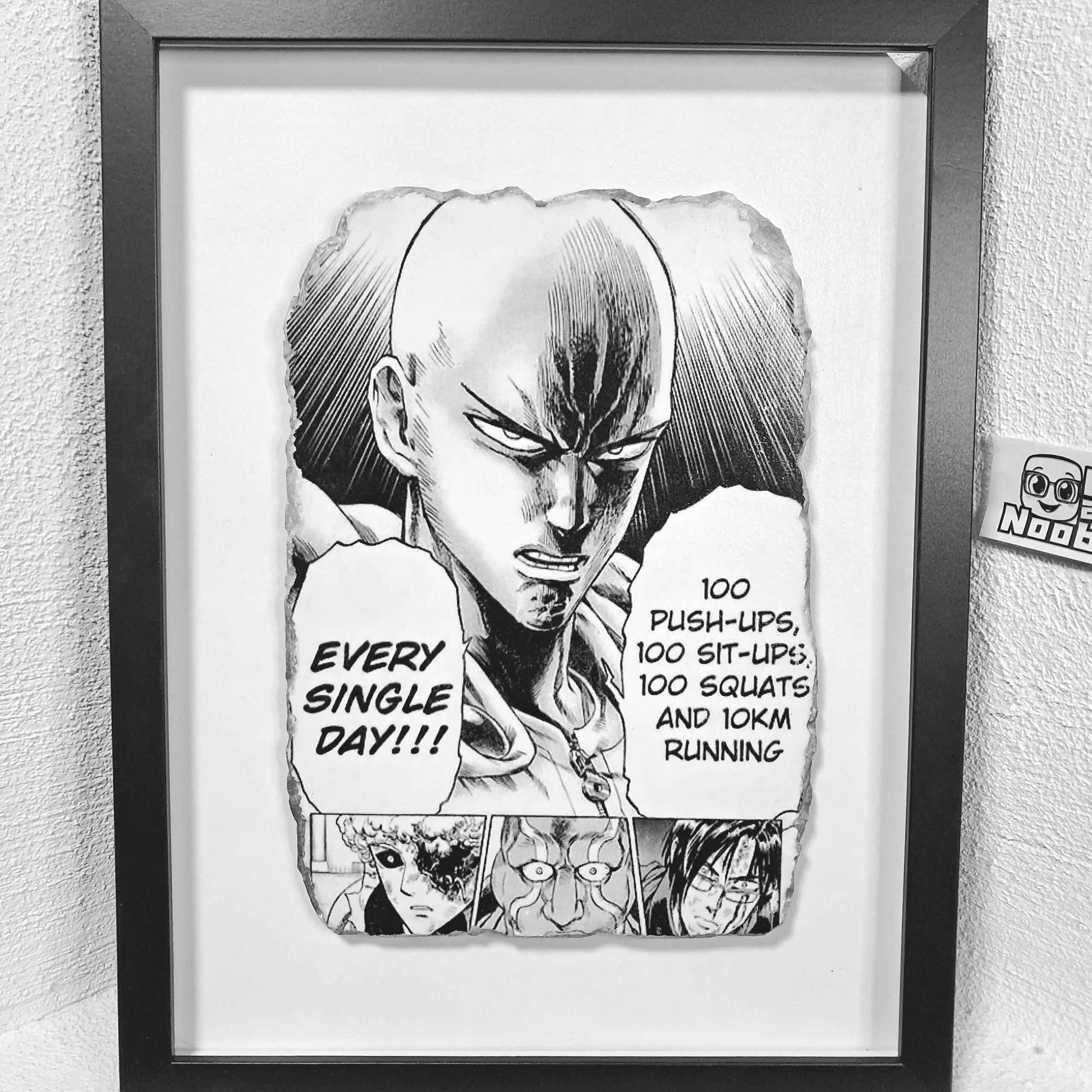 Onepunchman Wallart - Saitama's Secret