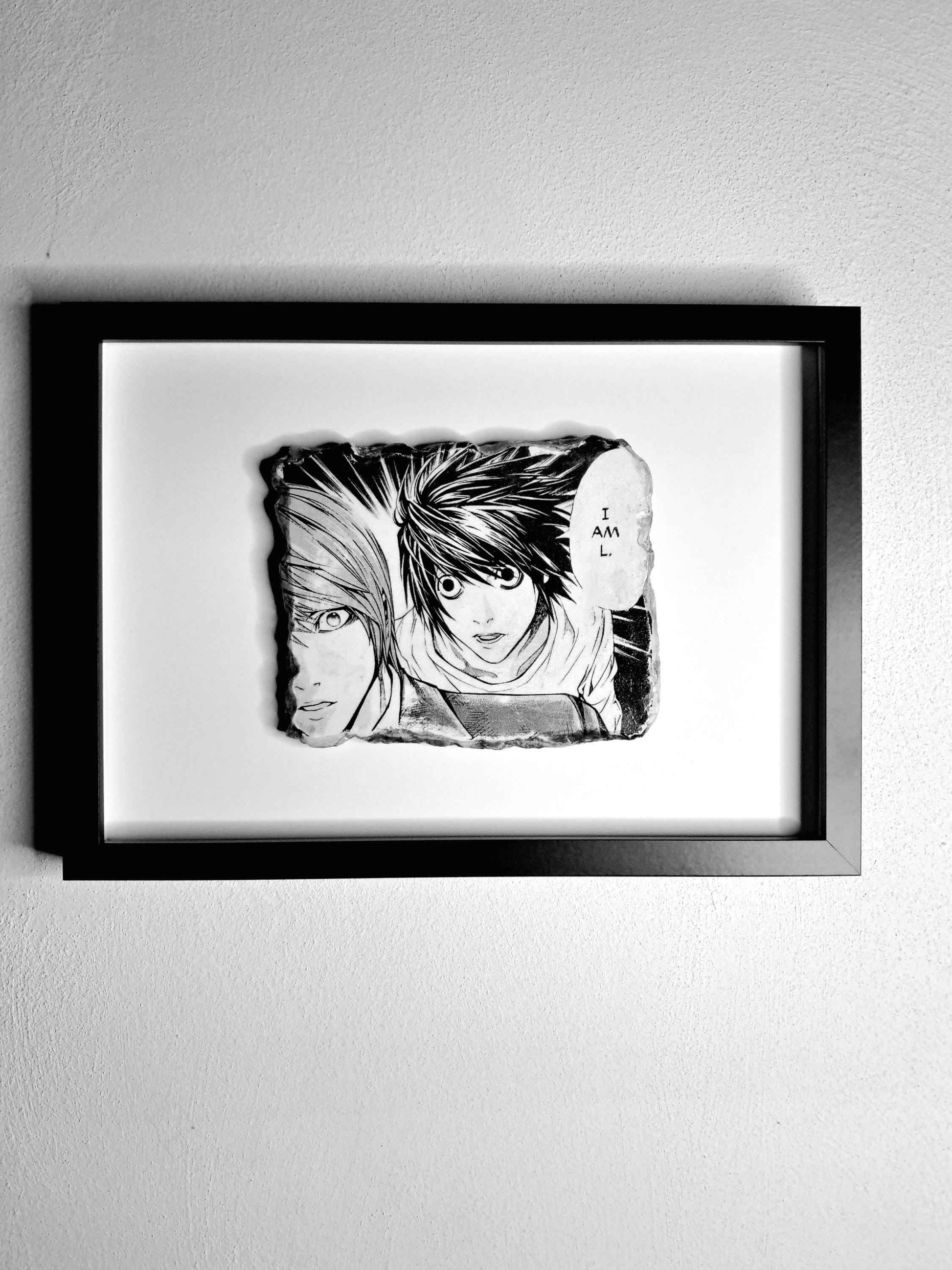 Deathnote "I Am L" - Wallart