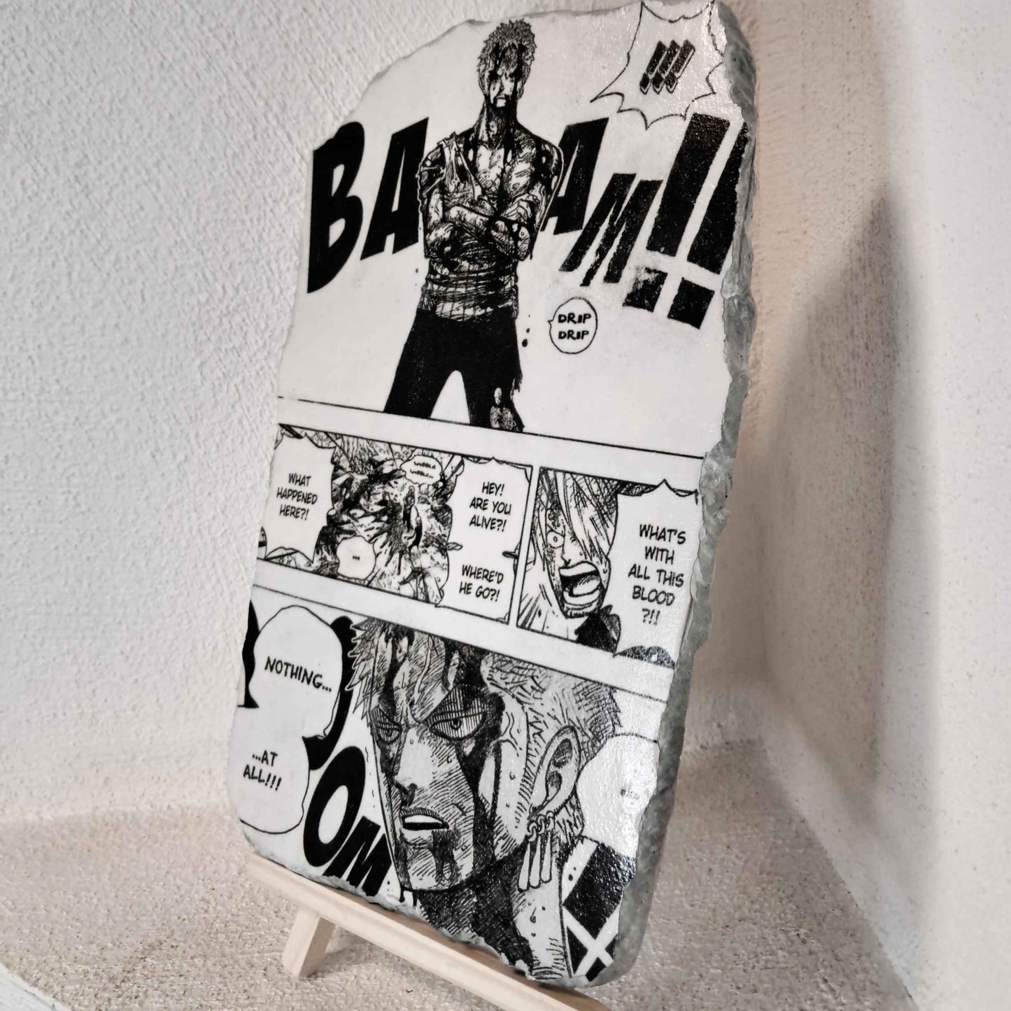 One Piece Wall Art – Zoro “Nothing Happened” Scene