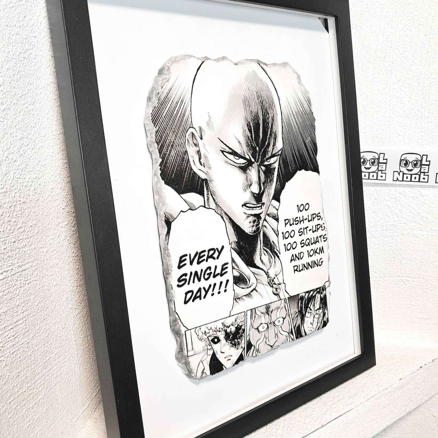 Onepunchman Wallart - Saitama's Secret