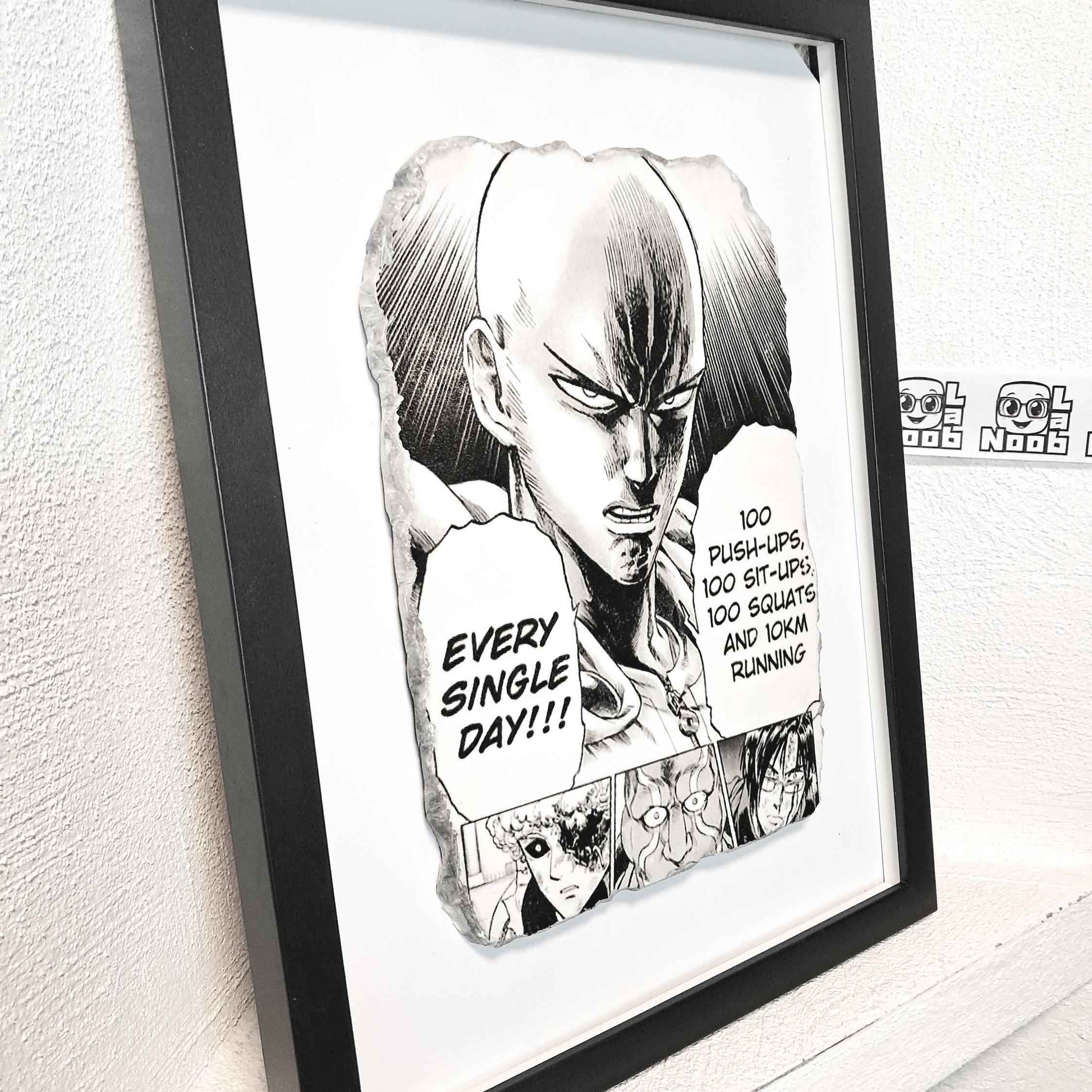 Onepunchman Wallart - Saitama's Secret