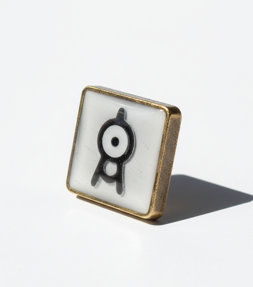 Pokémon Unown Jewelry Tile