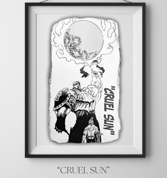 Escanor "Cruel Sun" Wall Art - SDS Wallart - Manga Decoration