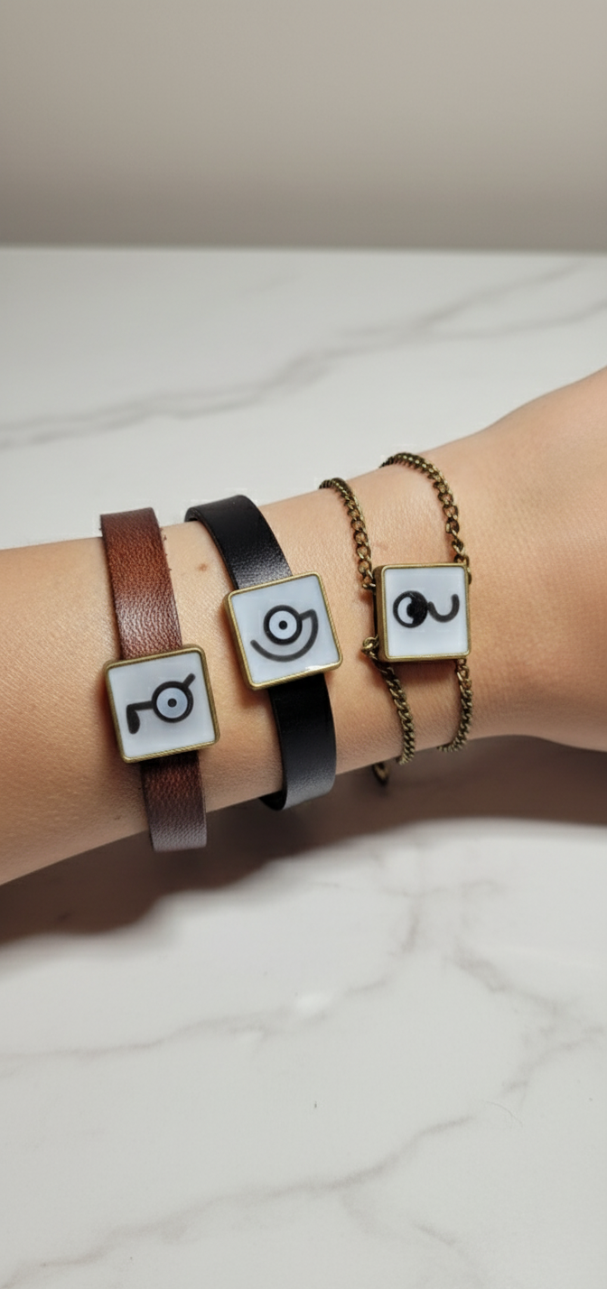 Pokémon Unown Jewelry Tile