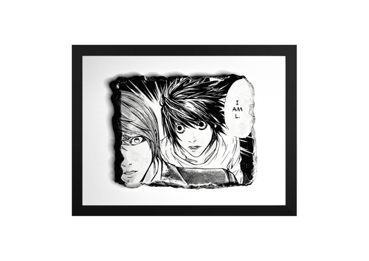 Deathnote "I Am L" - Wallart - NoobLab