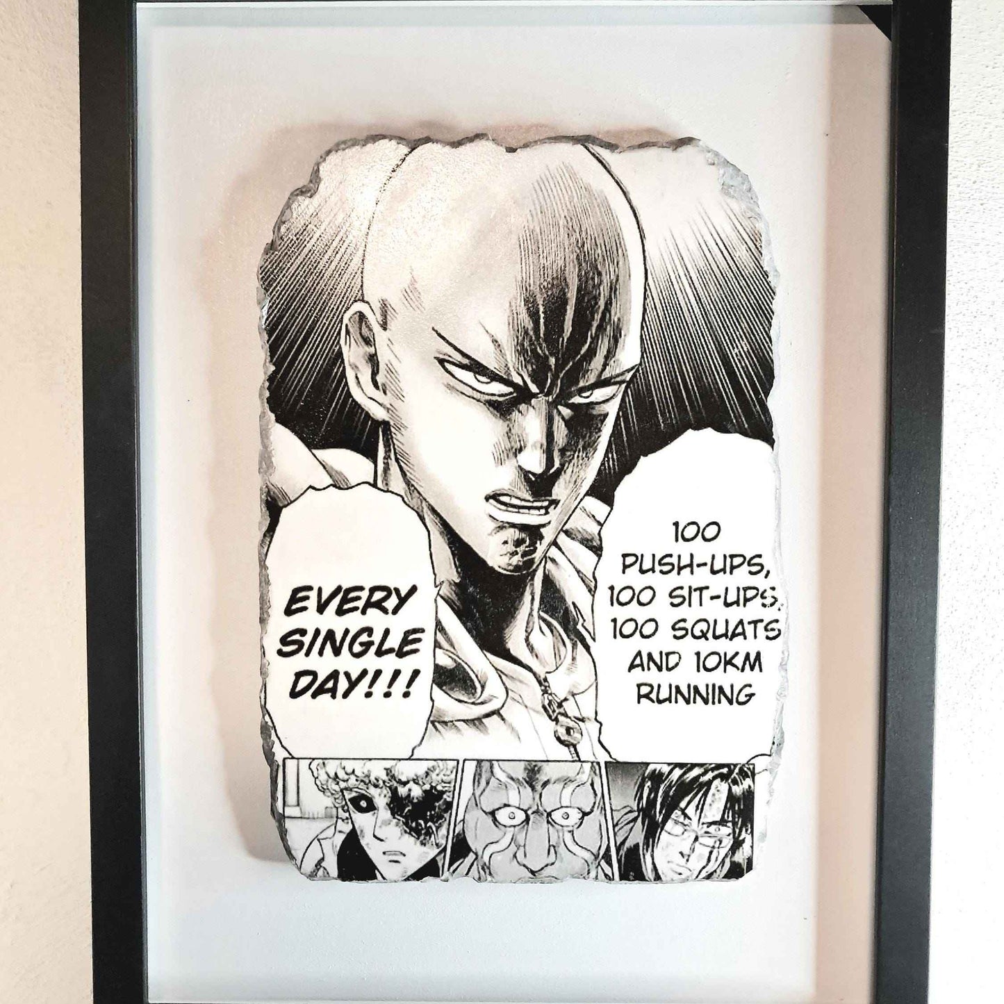 Onepunchman Wallart - Saitama's Secret