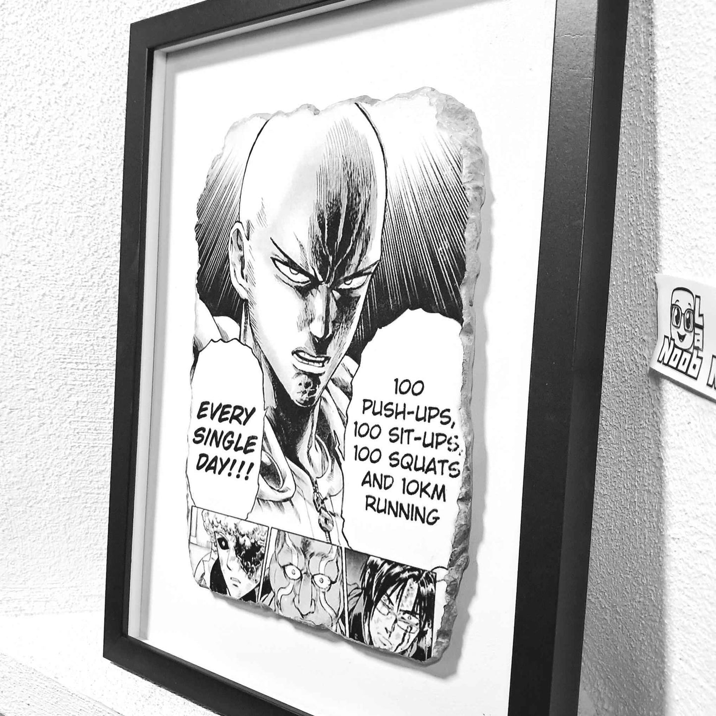 Onepunchman Wallart - Saitama's Secret