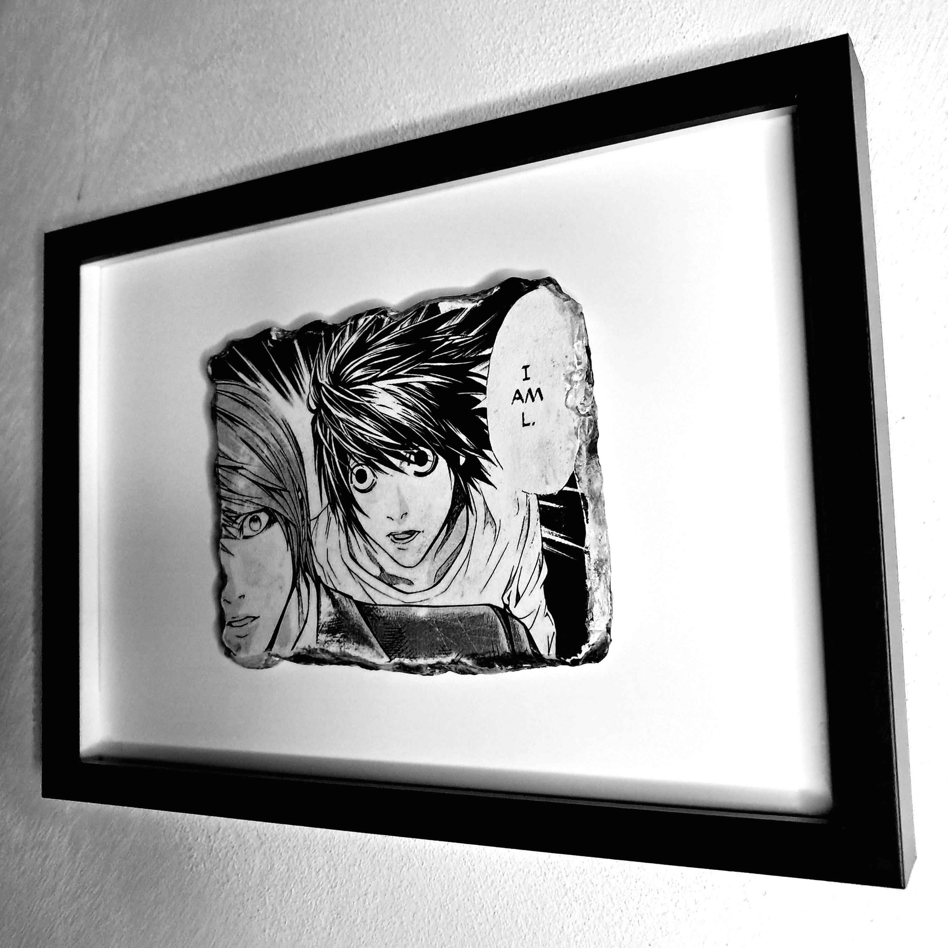 Deathnote "I Am L" - Wallart